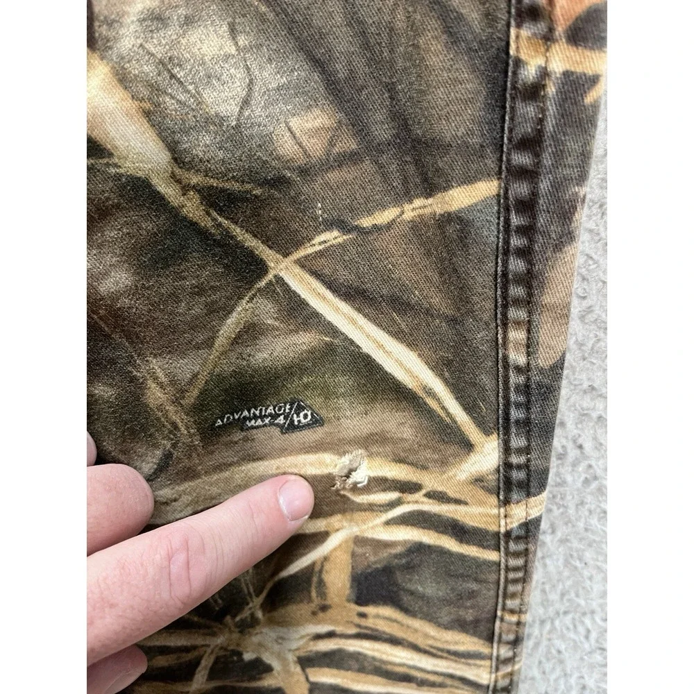 Vintage Ducks Unlimited Pants Mens 2XL XXL Camo Cargo Whitewater Advantage Max 4